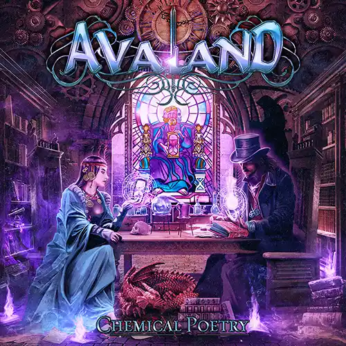 Cover of "Chemical Poetry", the 2026 Album of AVALAND